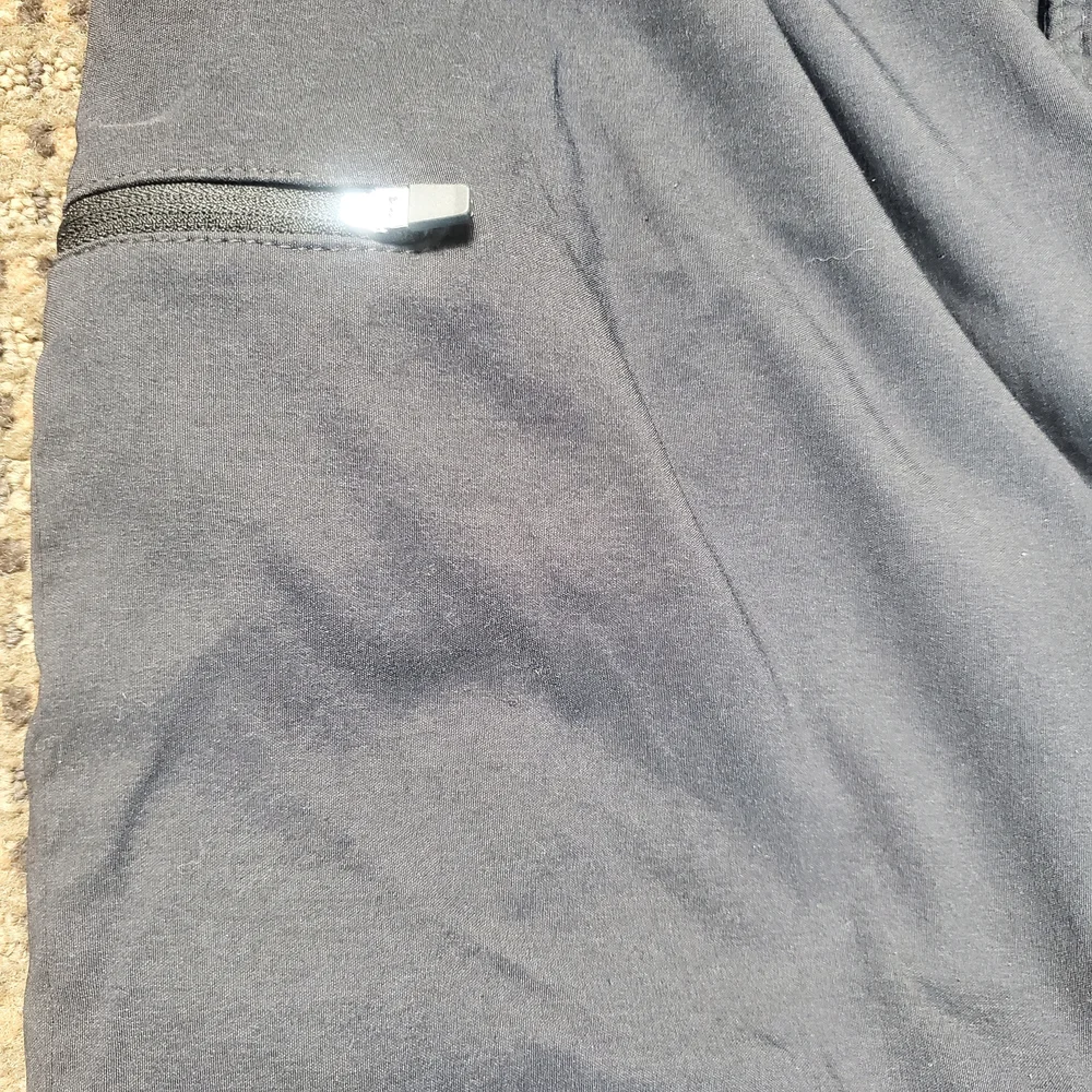 Wrangler ATG Fleece Lined Cargo Pants Mens 40x30 Black Relaxed Fit